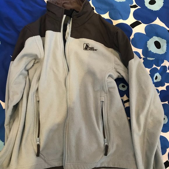 light blue/gray fleece, size S - Picture 1 of 2